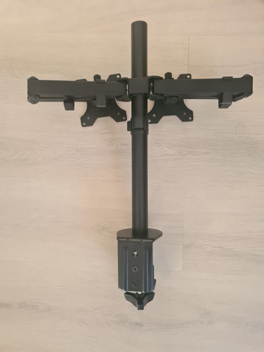 Sprzedam uchwyt na dwa monitory do 27 cali.