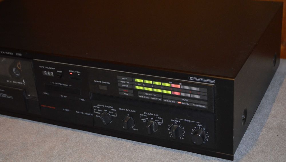 Yamaha KX-R 430 RS Magnetofon kasetowy z Reversem Dolby B  C  Japoński