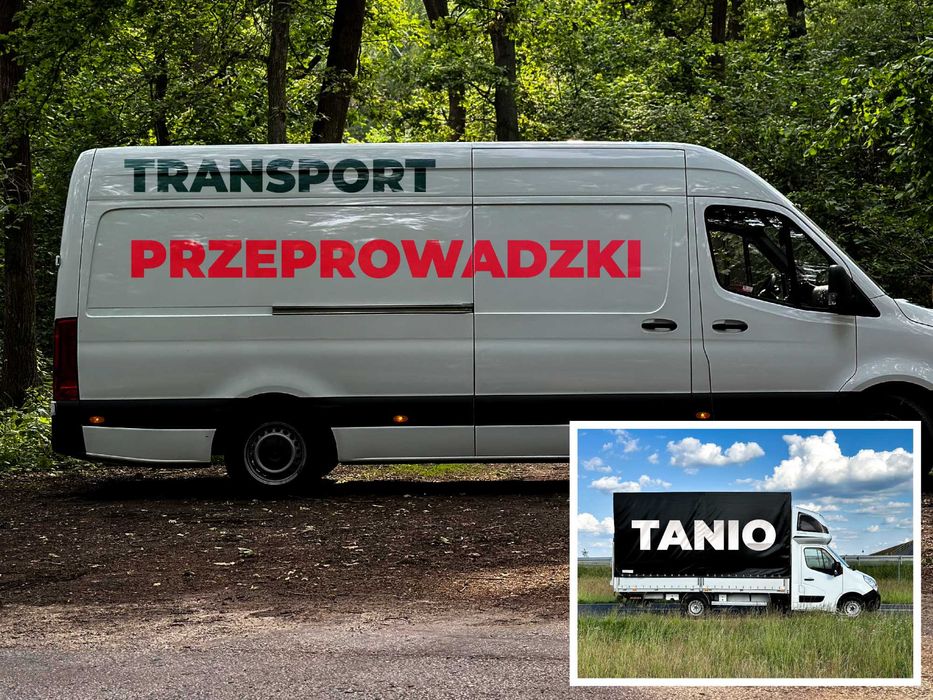 Tanie PRZEPROWADZKI Transport duży wybór blaszaki, plandeki, kontenery