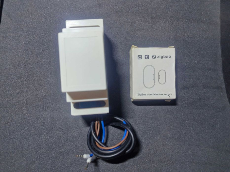 ZigBee датчик наявності напруги 220В на DIN рейку