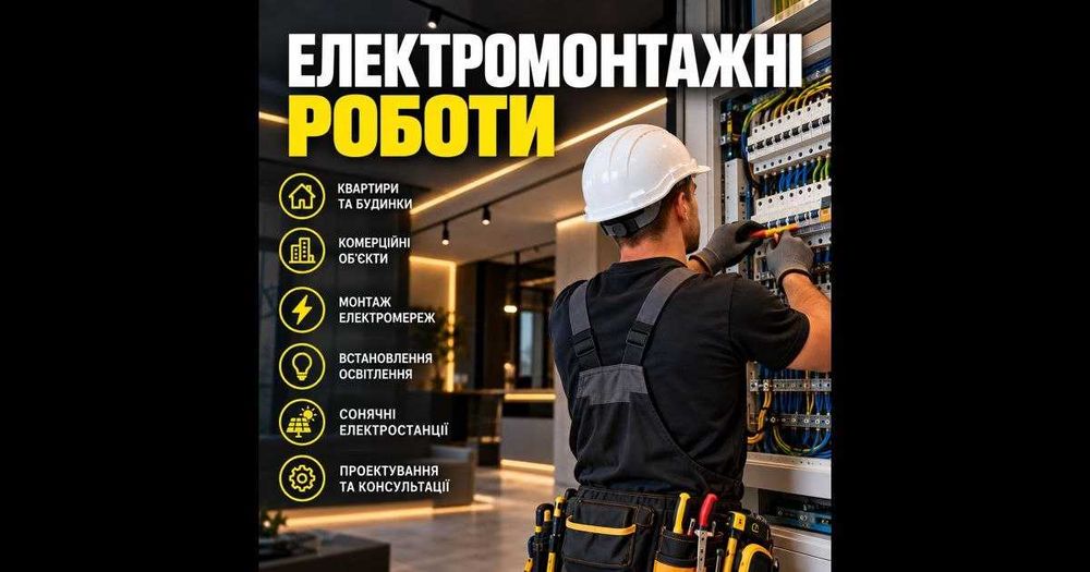 Електромонтажні роботи