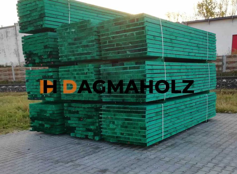 Łaty dachowe, impregnowane - 38x58x3000; 4000, 5000mm, I gatunek.