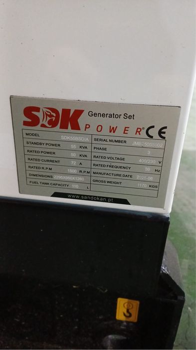 Gerador 50KVA Novo