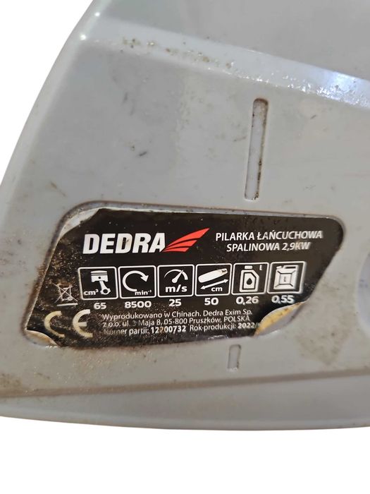 DEDRA DED8713 2,9KW Piła łańcuchowa spalinowa