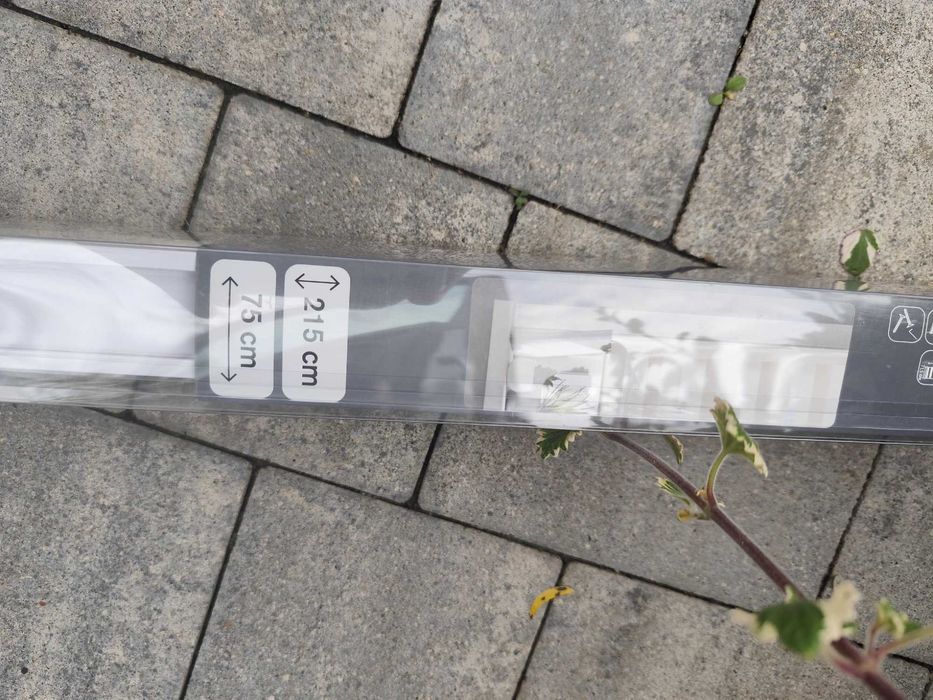 Nowa roleta balkonowa dzień noc 75x215 kremowa