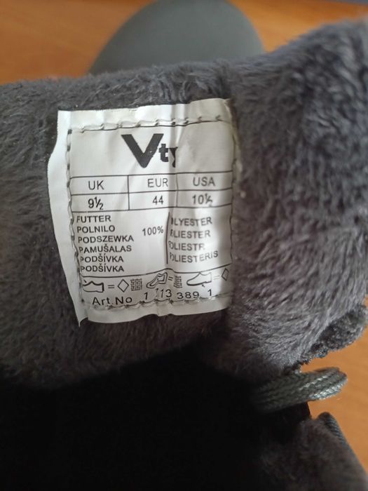 Buty męskie zimowe Vty rozmiar 44