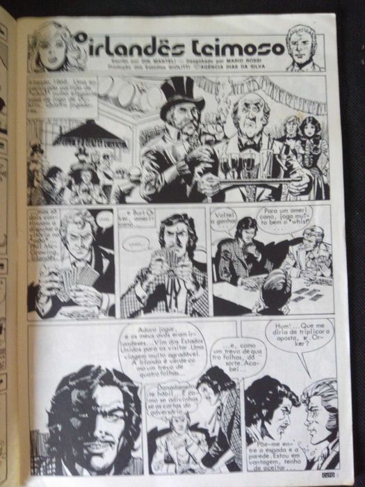 Banda Desenhada Jornal Cuto Antigo.