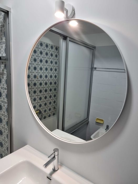 Espelho de Casa de Banho Redondo – Novo (80 cm diâmetro)