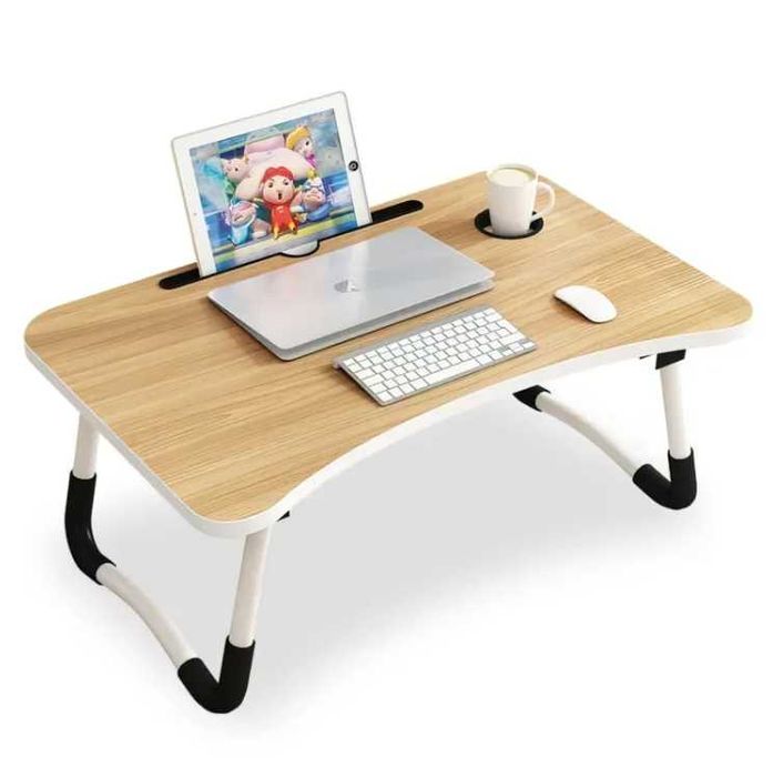 Столик-підставка для ноутбука, під планшет з знімним підсклянником