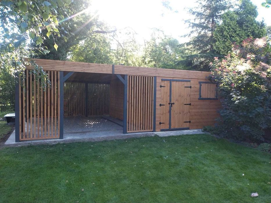 PREMIUM Nowoczesny domek narzędziowy "Bocian"/Altanka/Altana 3x6m