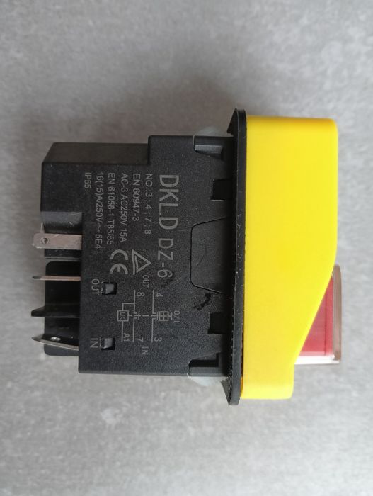 Wyłącznik elektromagnetyczny  DKDL DZ-6 KJD-17