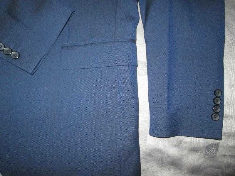 Чоловічий піджак синій блейзер Strellson р. 54