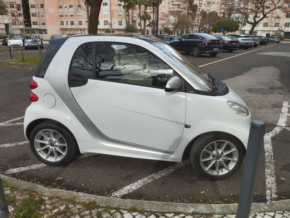 Smart for two tejadilho