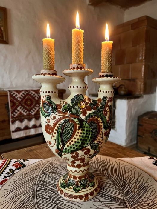 Підсвічник свята трійця,був у використанні,але стан дуже гарний