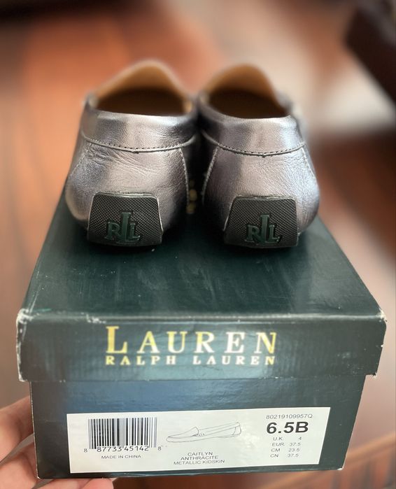 Шкіряні лофери Ralph Lauren p. 36,5