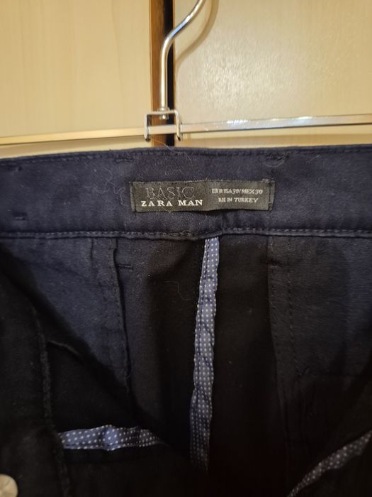 Сині чоловічі, молодіжні джинси, штани ZARA BASIC, розм 38
