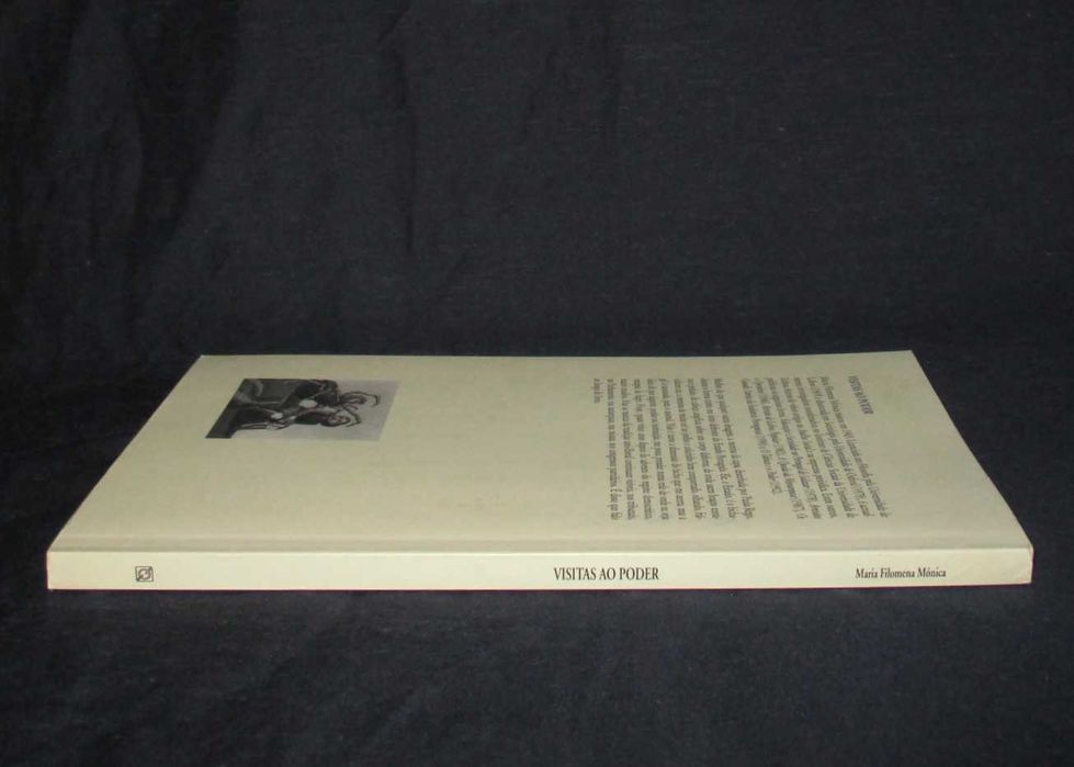 Livro Visitas ao Poder Maria Filomena Mónica 1ª edição