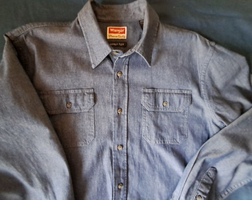Wrangler- koszula/kurtka męska jeansowa r.L(XL