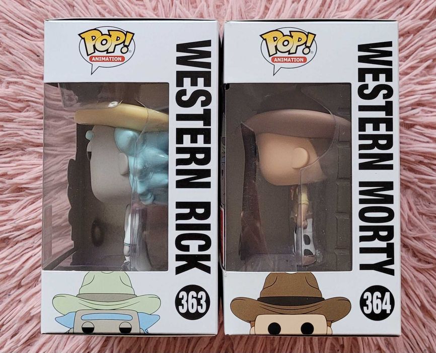 Figurka Funko POP! WESTERN RICK, MORTY Summer Convention #363 #364