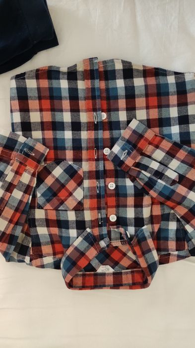 Zestaw ubranek dres, bluza + spodnie , koszula 80