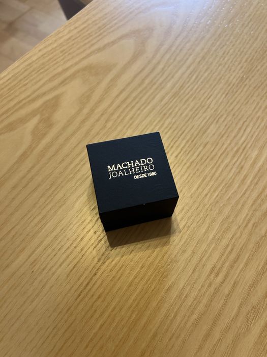 Anel de Noivado Ouro Amarelo c/Diamante 0.20ct - Machado Joalheiro