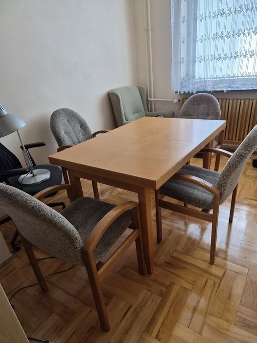 Oddam za darmo stół i krzesla-rezerwacja