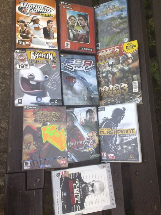 gry na komputer Pc kilka sztuk