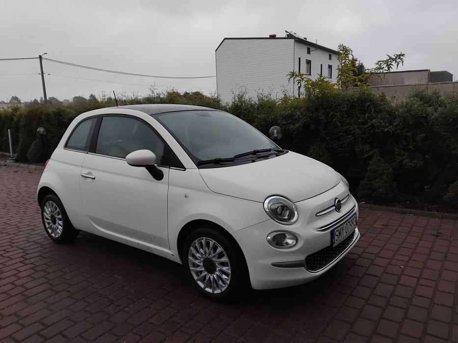 Fiat 500 1.0 Hybryda.  panorama