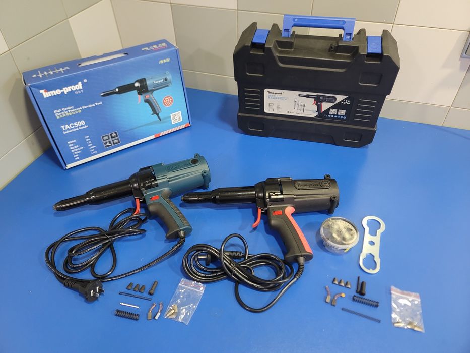 Электрозаклепочник Time-proof TAC-500 TAC-700 + Ремкомплект Гарантия