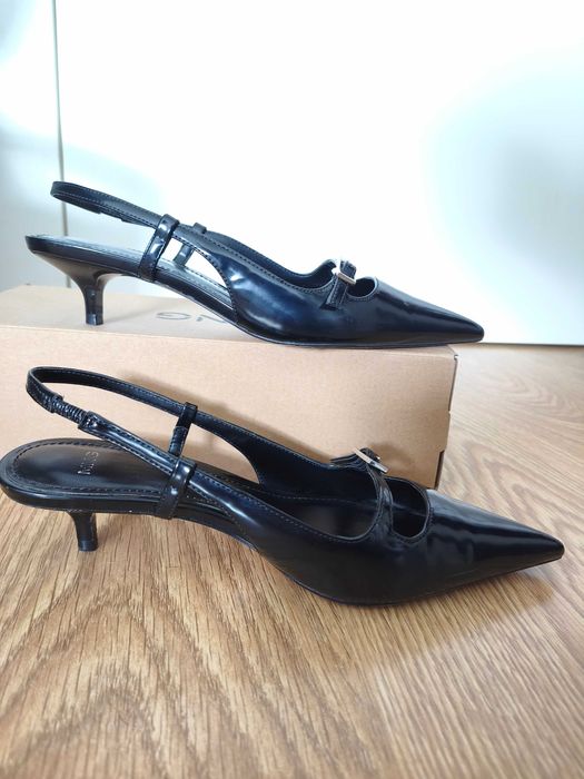 Buty na obcasie bez pięty Mango rozm. 36