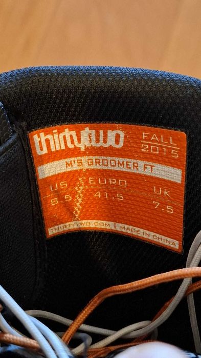 Botas snowboard thirtytwo 41.5 (8.5)
