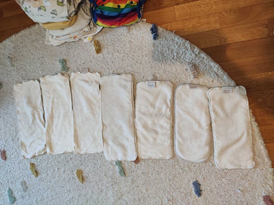 Absorventes de bambu baba boo