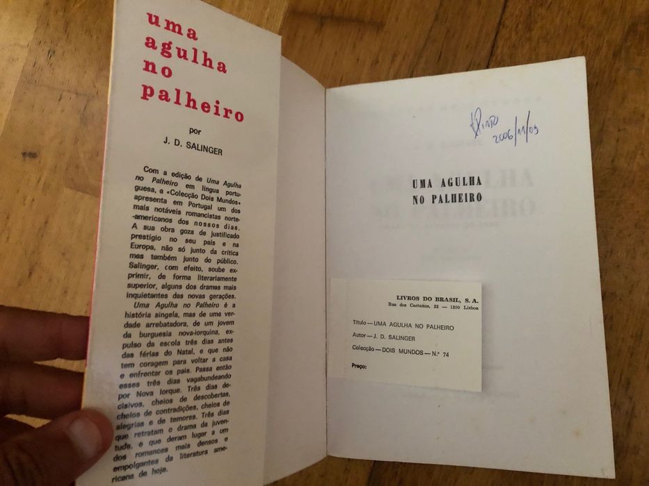 Uma Agulha no Palheiro - J. D. Salinger