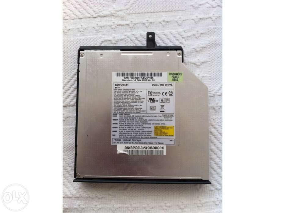 Leitor / Gravador de DVD para portátil ACER