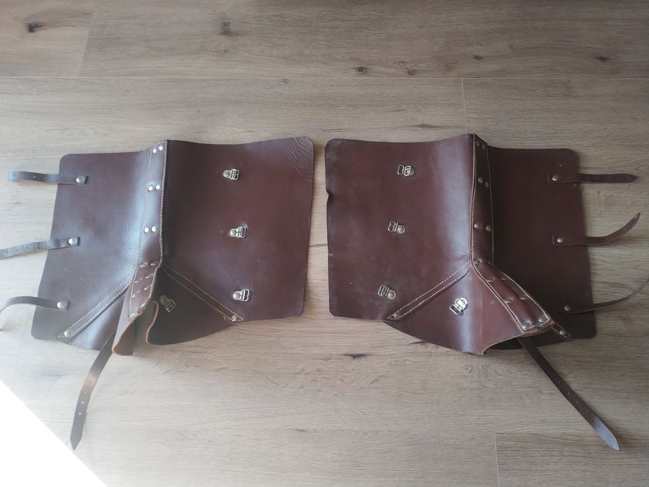 Ochraniacze skórzane na buty spawalnicze