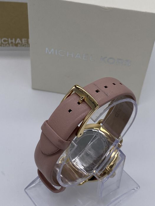 Oryginalny Zegarek damski Michael Kors MK2659 Złoty różowy pasek