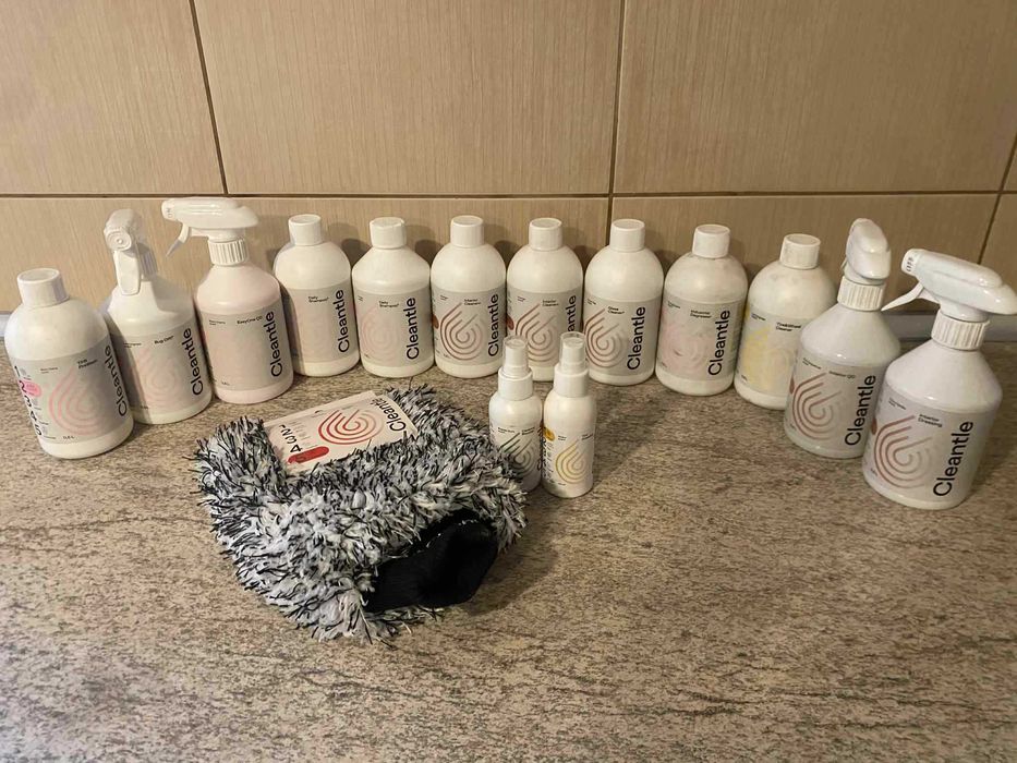 Zestaw kosmetyków Shiny Garage / Cleantle / Work Stuff Nowe Mega zestaw