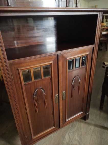 Witryna witrynka kredens drewniana antyk stylowy elegancki FV DOWÓZ