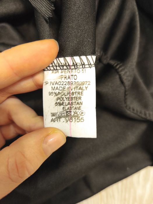 Платье вечернее чёрное с разрезом