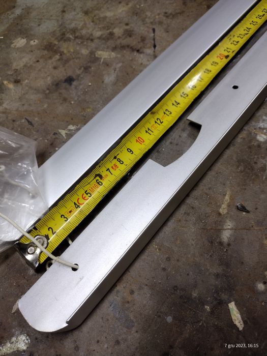 Listwy, okucia meblowe, blatowe