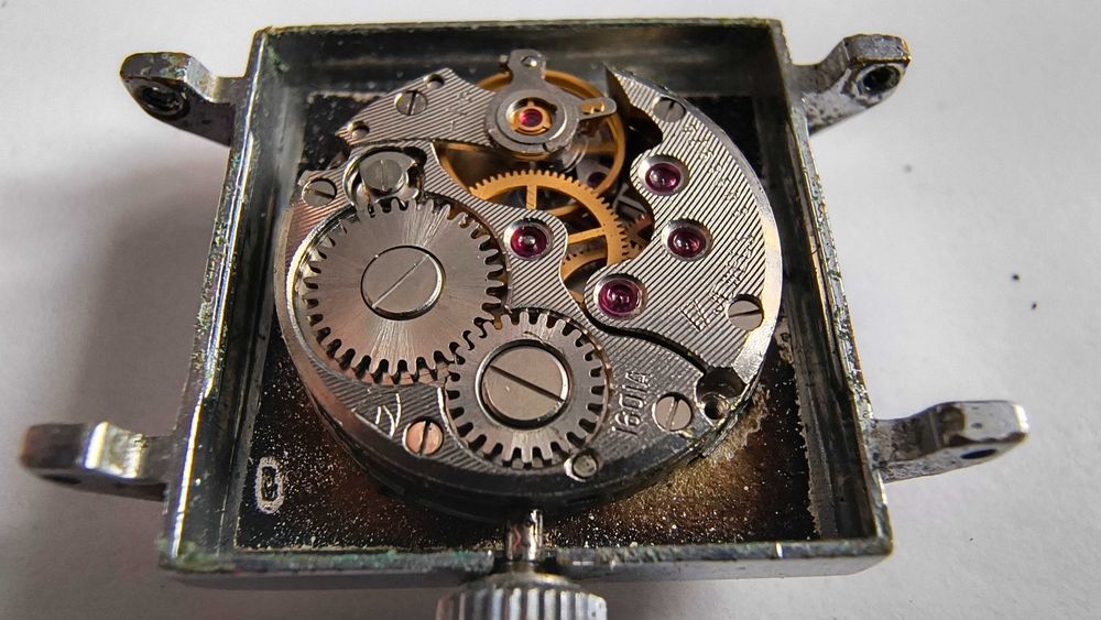 17 Zegarek Mechaniczny Stary Retro Vintage PRL Zabytkowy