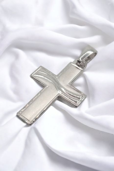 Krzyżyk srebrny zawieszka próba 925