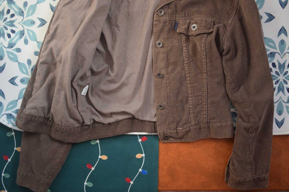 Casaco Castanho Veludo