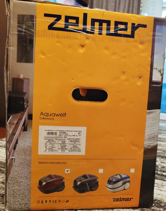 Zelmer Aquawelt Odkurzacz 1500w.