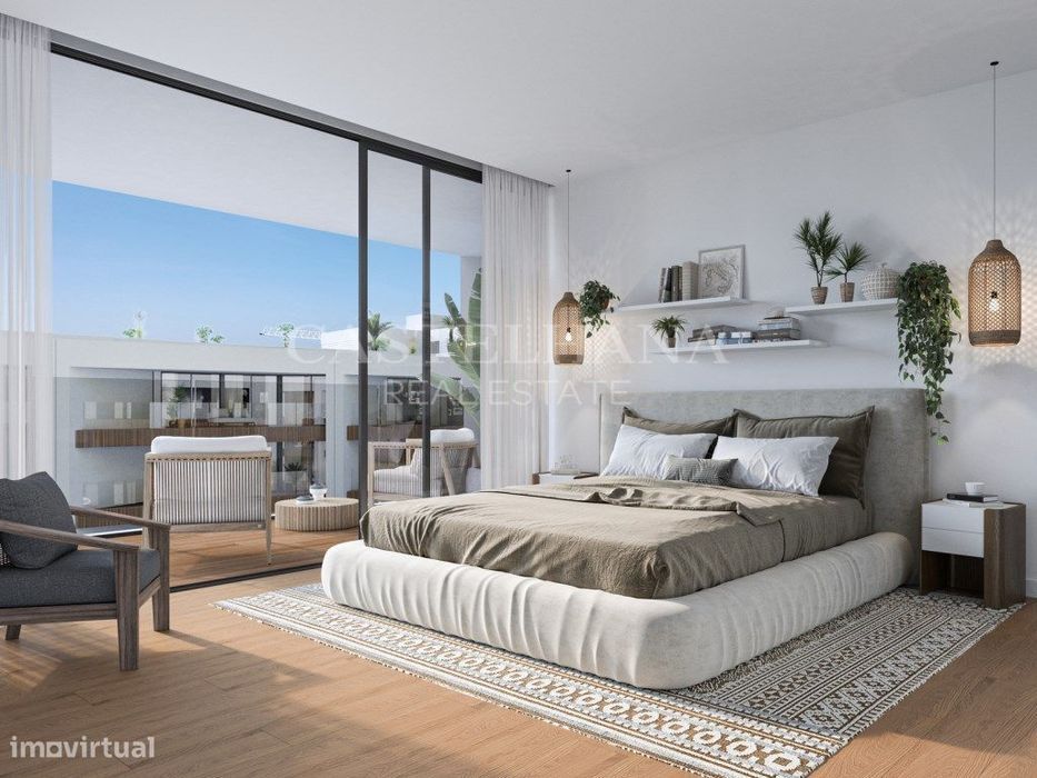 Apartamento T2 com varanda em novo empreendimento na Marina de Olhão