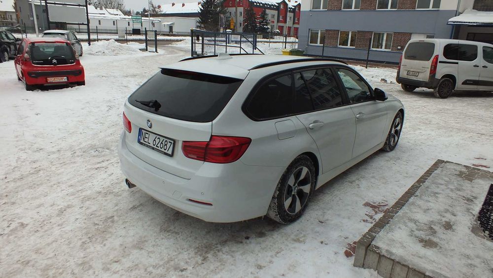BMW 320 2.0 Diesel Automat 2017/18 Rok Biała Perła Super Stan!