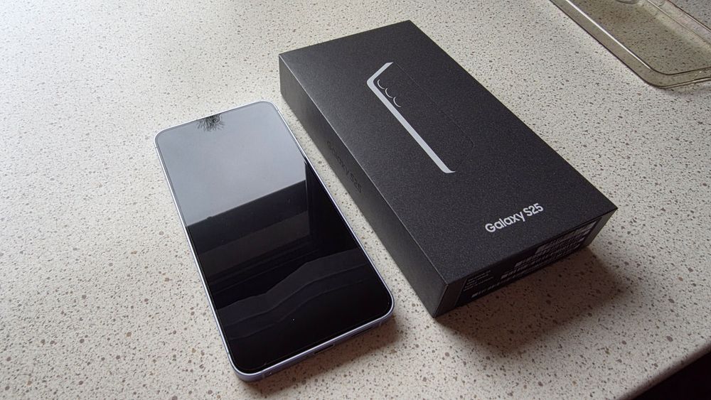 Samsung Galaxy S25 SM-S931B/DS 12GB 256GB Icyblue Uzywany Etui Folia