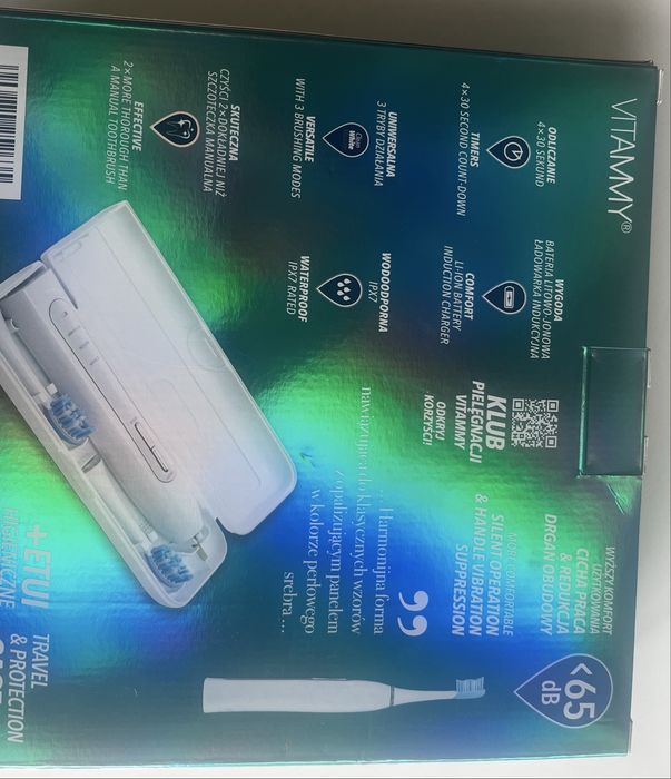 Nowa Soniczna szczoteczka Vitammy pearyl +