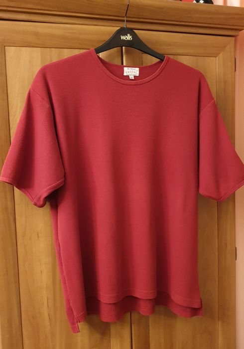 Bordowa bluzka z krótkim rękawem- wym.w opisie