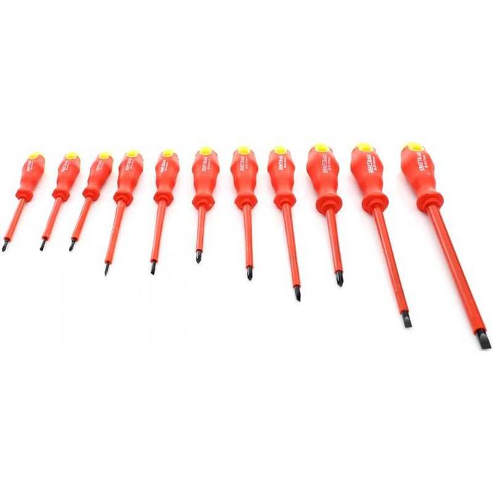 Zestaw śrubokrętów izolowanych Śrubokręty izolowane 11szt. KD10333